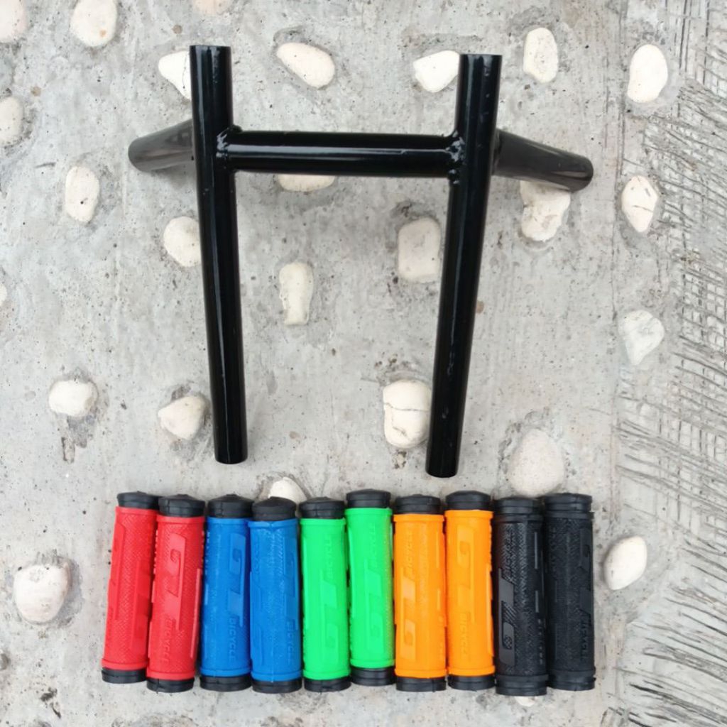 Stang / Setang / Stir Sepeda/Setir Sepeda/Stang H/Sepeda BMX/Stir H/Stang Sepeda H/Stir H Sepeda/Set