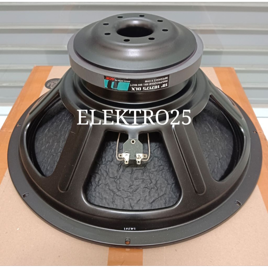 SPEAKER SUBWOOFER ACR DELUXE 18" 187175 DLX