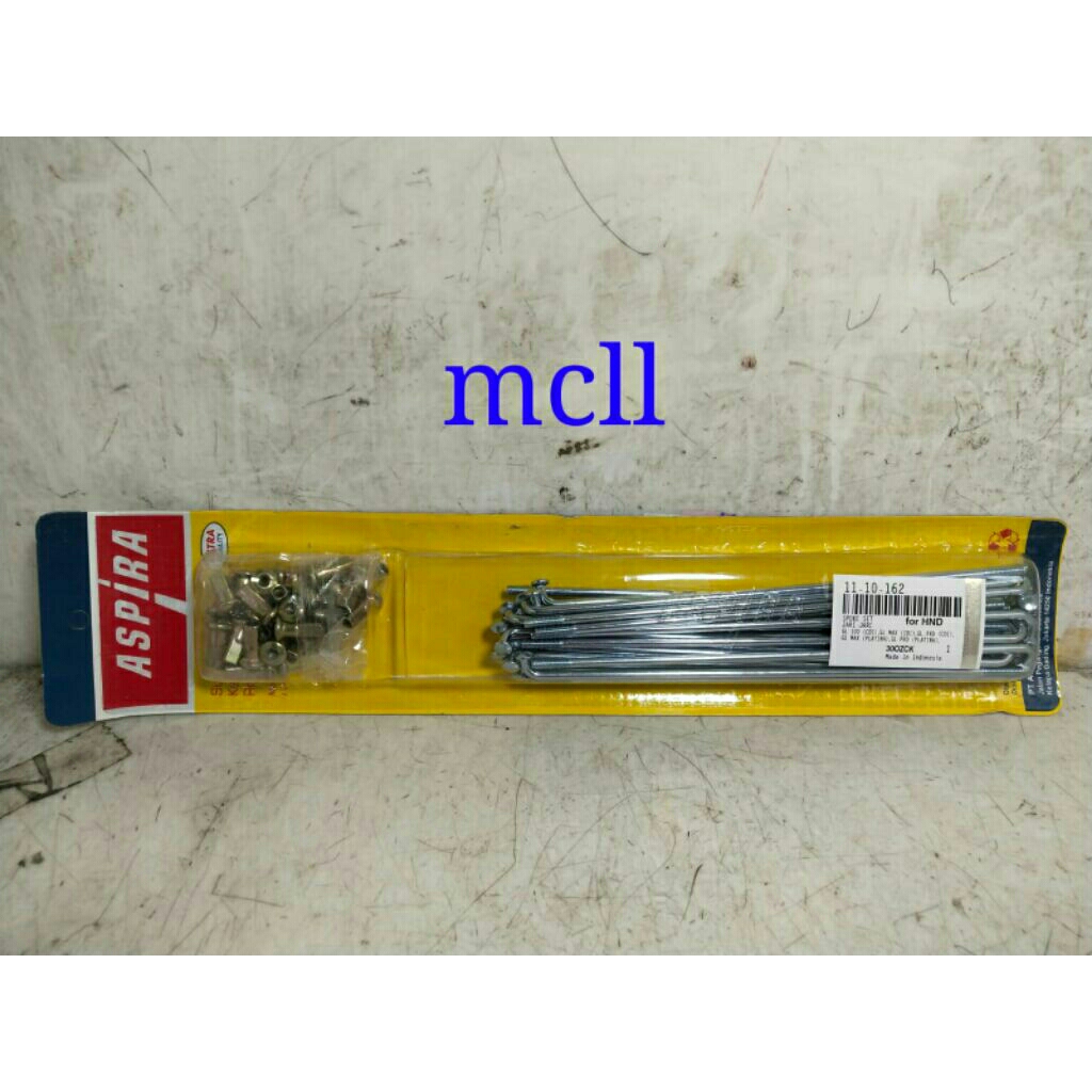 JARI JARI BELAKANG MEGA PRO/GL PRO TYPE VELG RING 18 MEREK ASPIRA 11-10-162