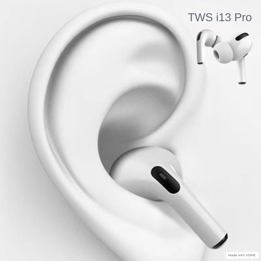 TWS inpods i13 / 13 Pro Headset Bluetooth Handsfree Earphone Earbuds Headphone Versi 5.0 Jarak 10 Me