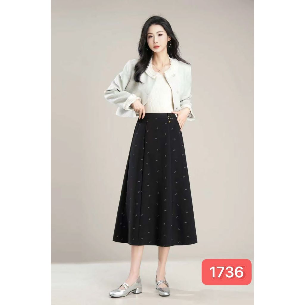 CHOCOLATE Rok Kaos 7/8 Stretch Wanita 1736