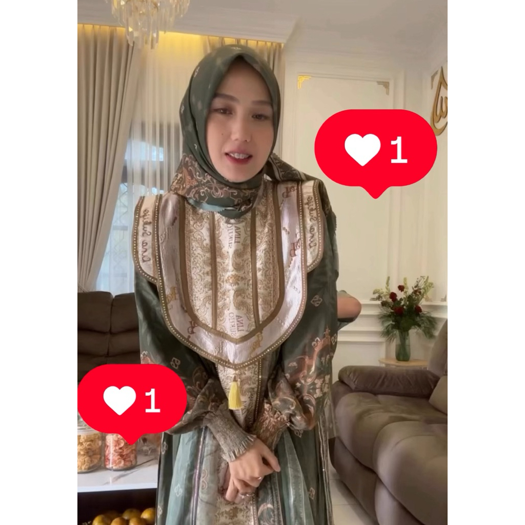 Gamis Eles lina sukijo syari couple Gamis+Koko+Syari anak