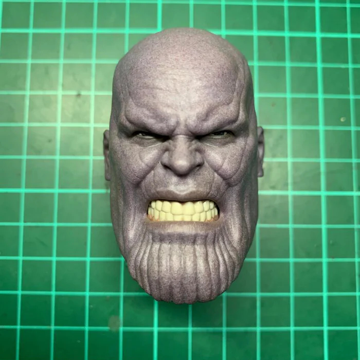 PART 1/6 HOT TOYS THANOS Head Sculpt Angry Thanos