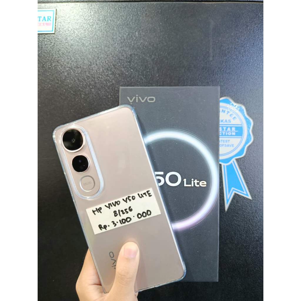 HP SECOND VIVO V50 LITE RAM 8GB INTERNAL 256GB BERGARANSI