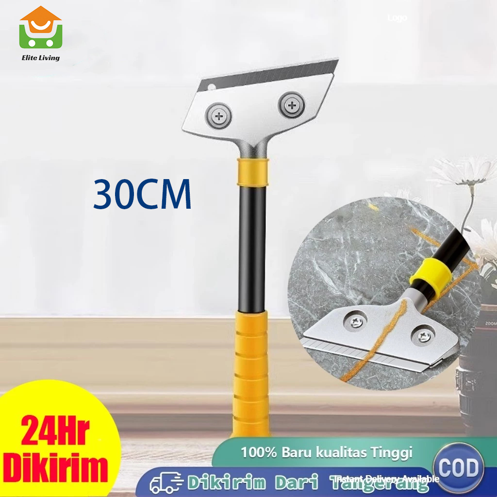 30cm Scrapper Alat Kupas Cat Dinding Kape Scraper Skrap Model Panjang Pengupas Kikis Kerok Bekas Cat