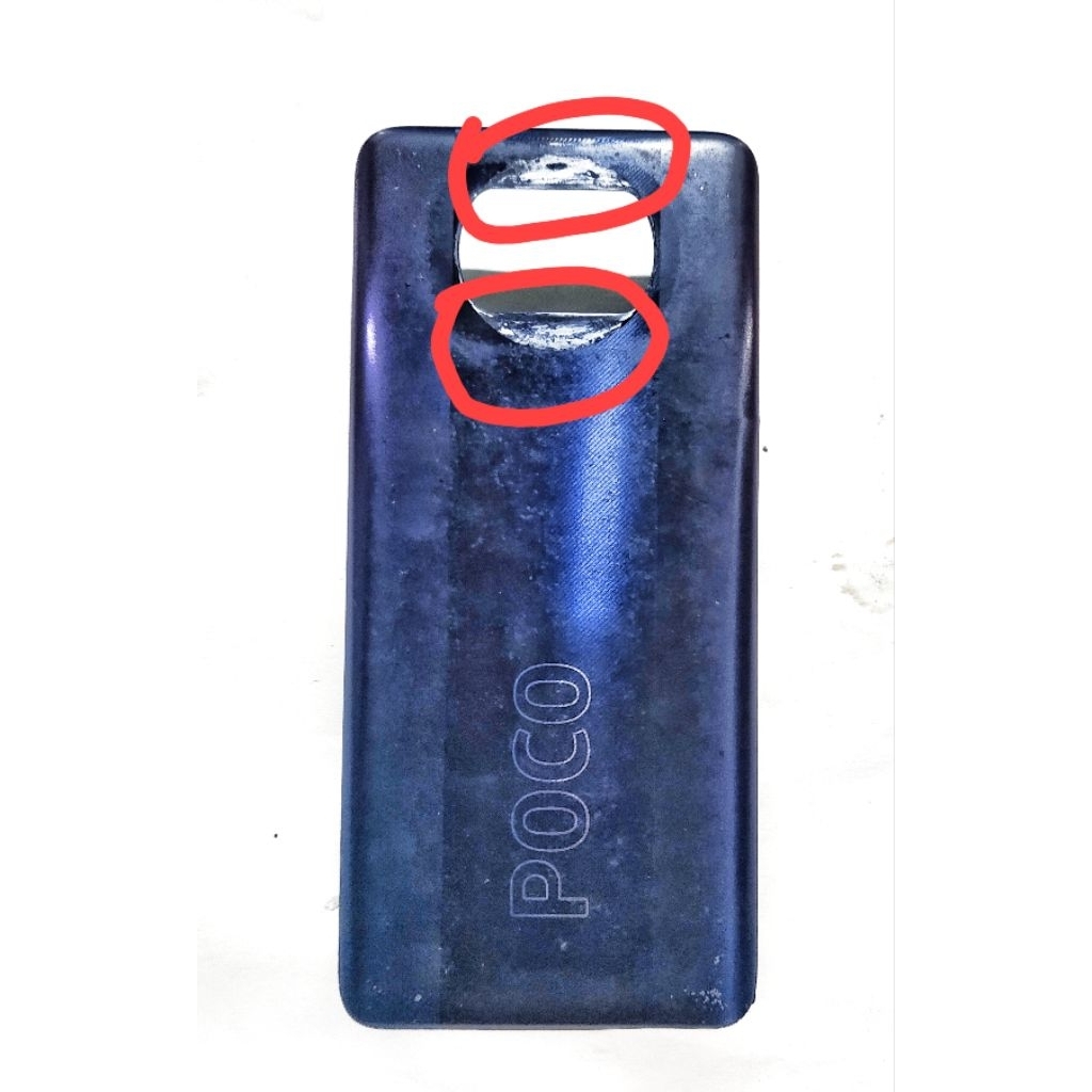 BACKDOR COVER POCO X3PRO MINUS ORIGINAL COPOTAN