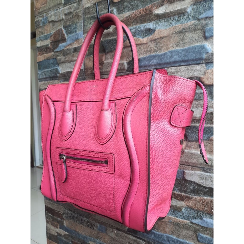 Tenteng Maroon CELINE PARIS - TAS PRELOVED