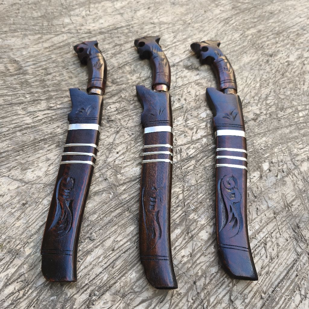 Pisau barlen kayu rasamala pb20cm asesoris barlen