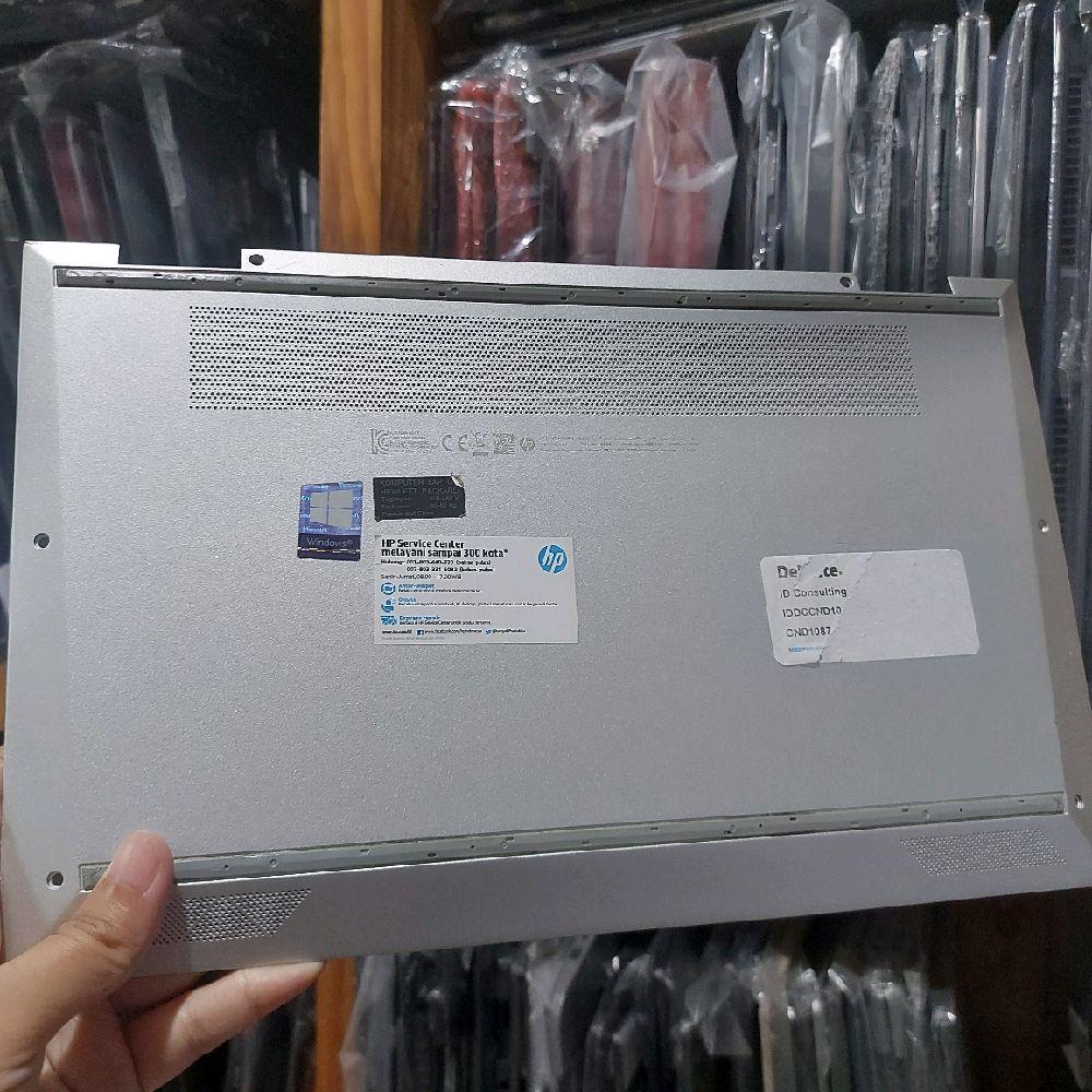 Bottom Case Casing Bawah Laptop HP 2 IN 1 HP Elitebook X360 1030 G7 13.3 Inch Silver Second Original