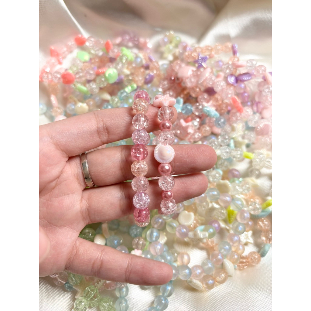 Paket Usaha Gelang Manik Manik Mix Aksesoris Wanita