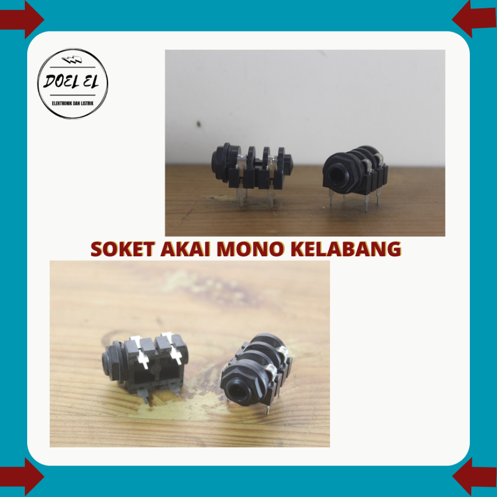 SOKET MIC MONO/STEREO KELABANG | SOKET MIC KELABANG