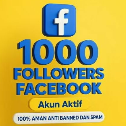 Followers Facebook Pengikut Facebook Aktif Aman Monetisasi Pengikut Profil/halaman