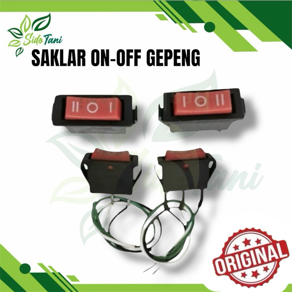 Saklar On Off Gepeng Plus Kabel Sprayer Elektrik - Chota CTE 16 Liter