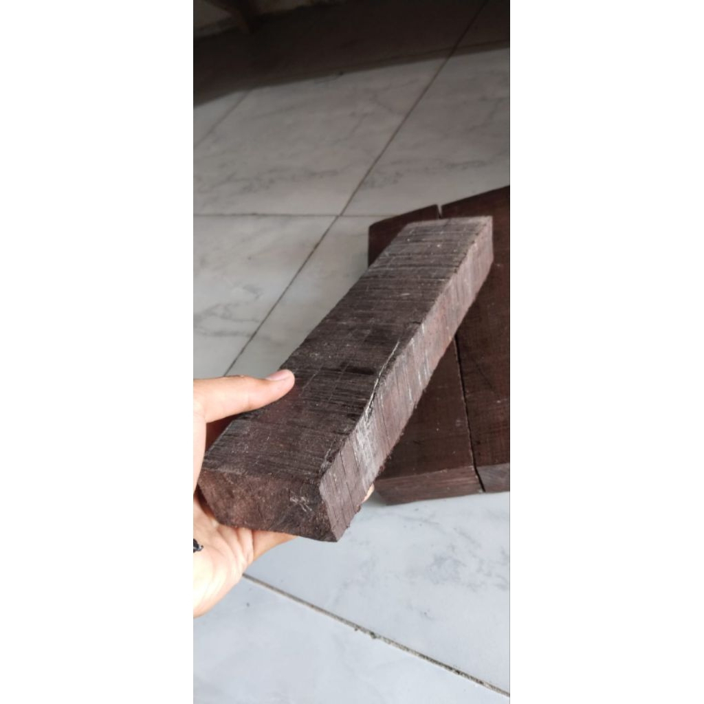 balok kayu galih kelor hitam super
