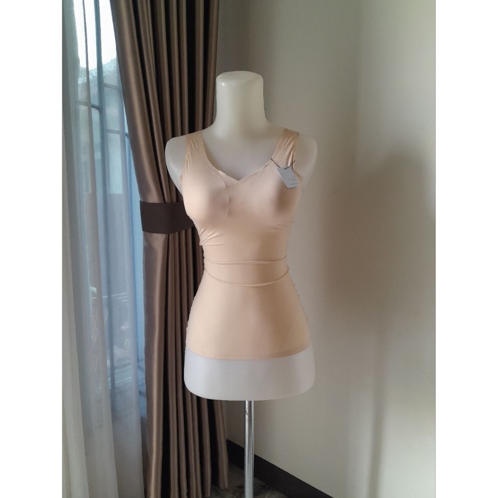Tanktop Bra Seamless, Seamless Tanktop Cup Bra