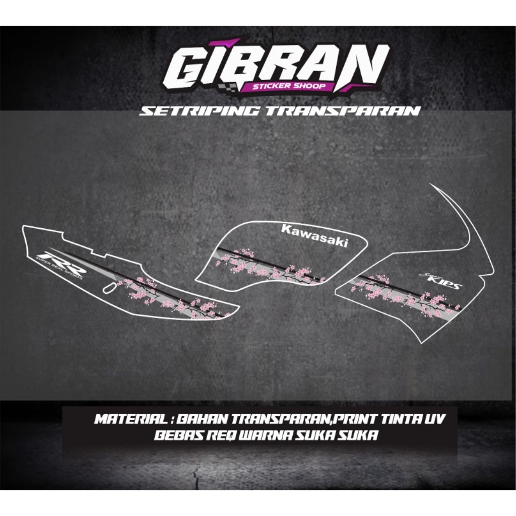 setriping custom ninja rr old transparan