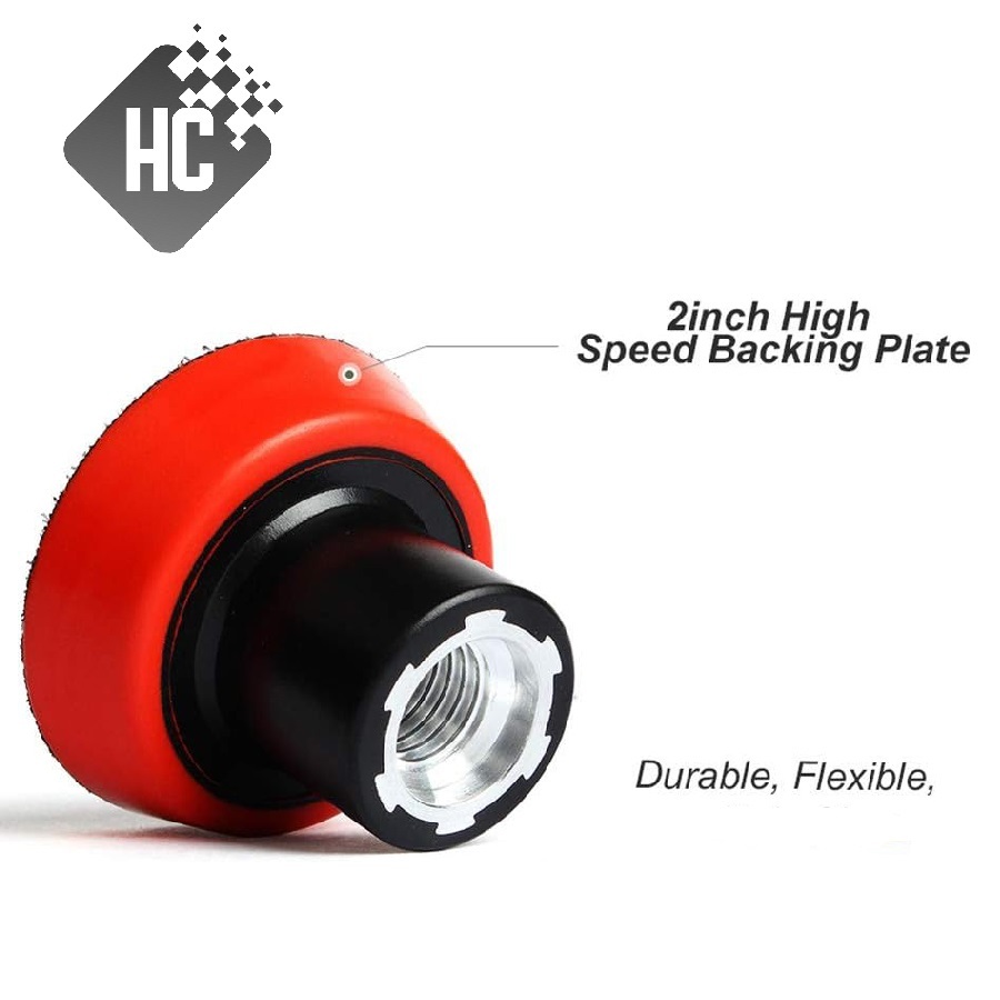 backing pad 2 inch m14 / backing plate mesin poles rotary / Tatakan Amplas Sanding Backing Pad Velcr