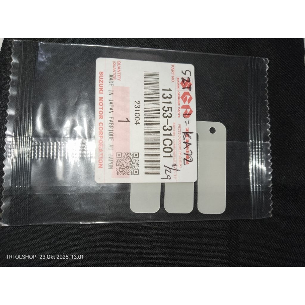 ori Japan lidah membran suzuki satria 2t 2tak 2 t tak hiu lumba lscm kebo kotak 120 r 120r ru 120s 1