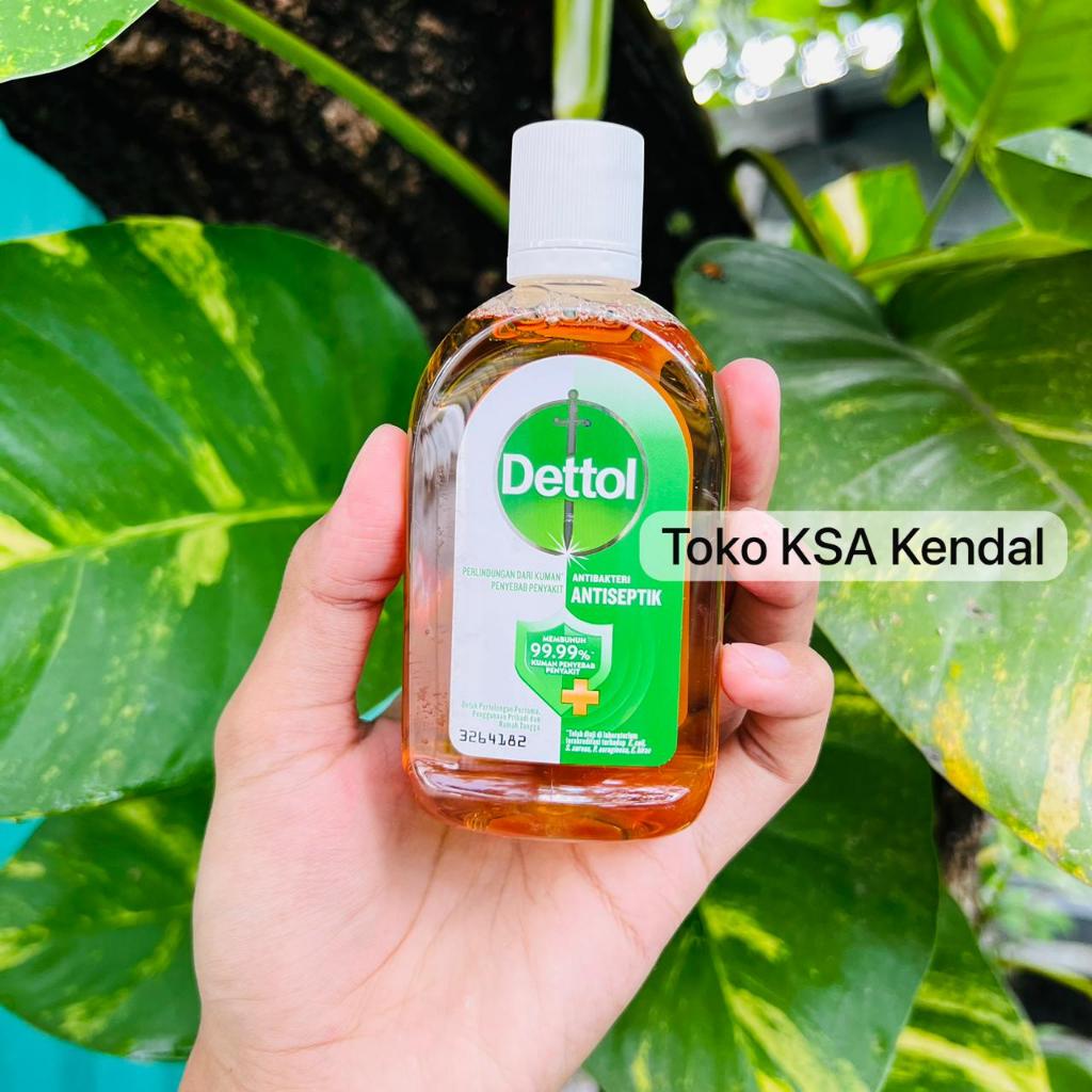 Dettol Cairan Antiseptik Disinfektan 95ml Bottle - Antiseptic Liquid | Detol cair 95 mL EXP 2028 New
