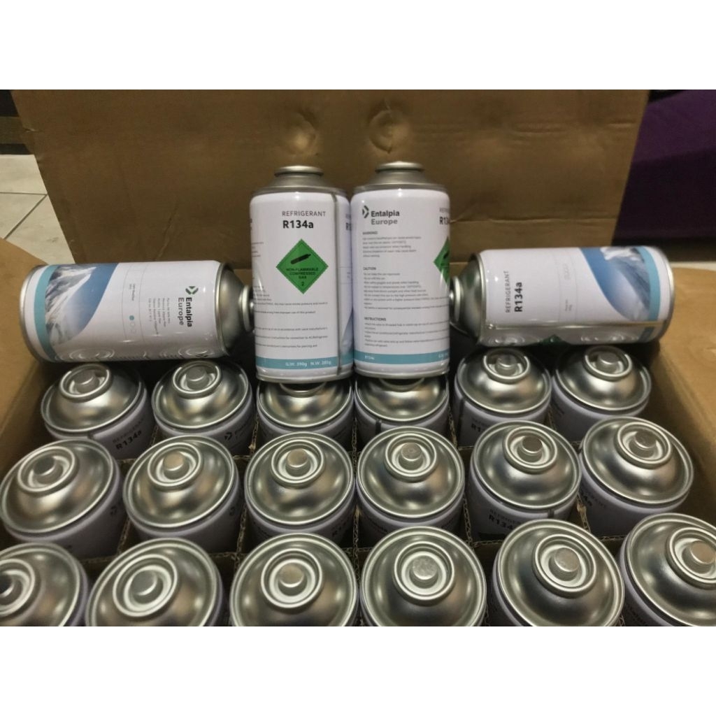 Freon Entalpia R134a Refrigerent AC Kulkas/Mobil 390g