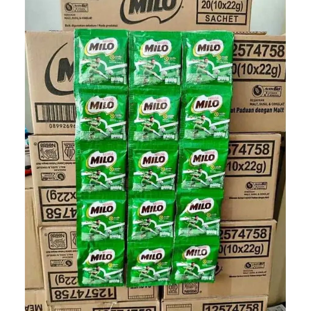 Milo sachet murah-milo coklat sachet-milo renceng-susu milo promo
