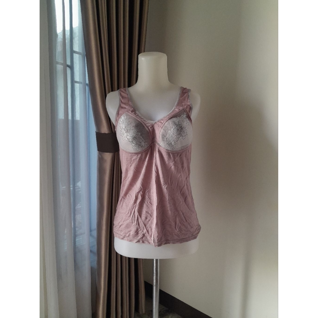 Lace Tanktop Bra Jumbo, Tanktop Cup Bra Jumbo Brukat