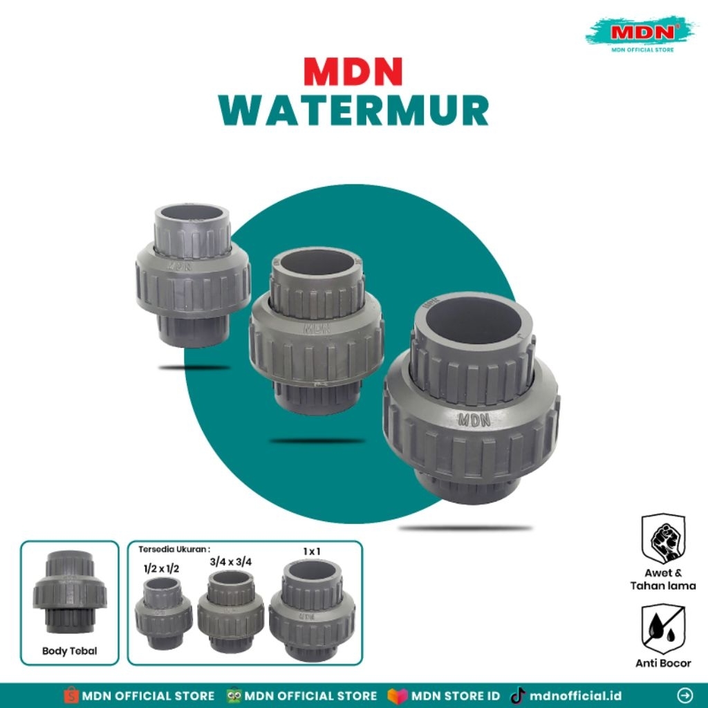 MDN WATERMUR / WATER MUR / WATERMOR / UNION