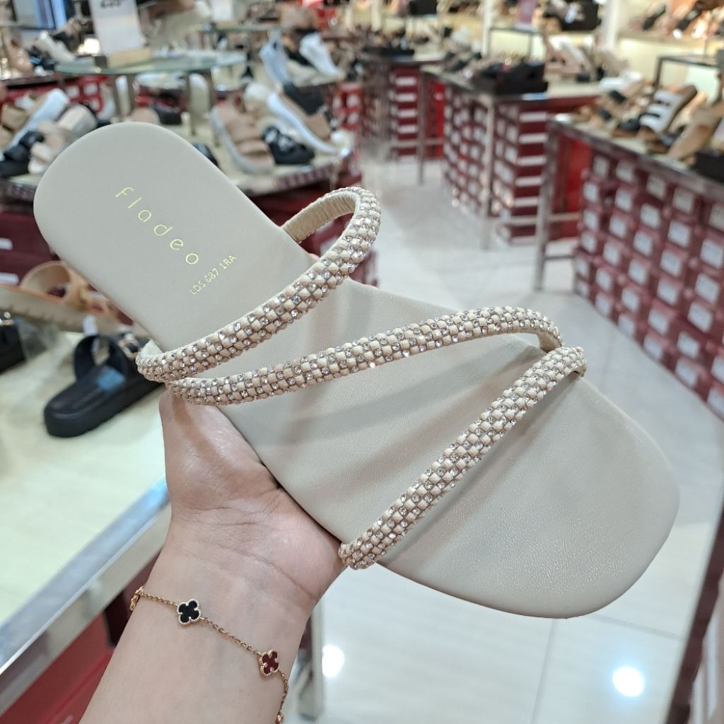 sandal teplek wanita fladeo by matahari