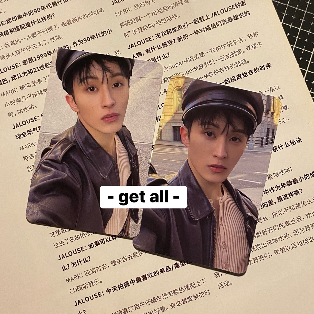 PHOTOCARD OFFICIAL NCT MARK LEE THE FIRSTFRUIT TRILOGY