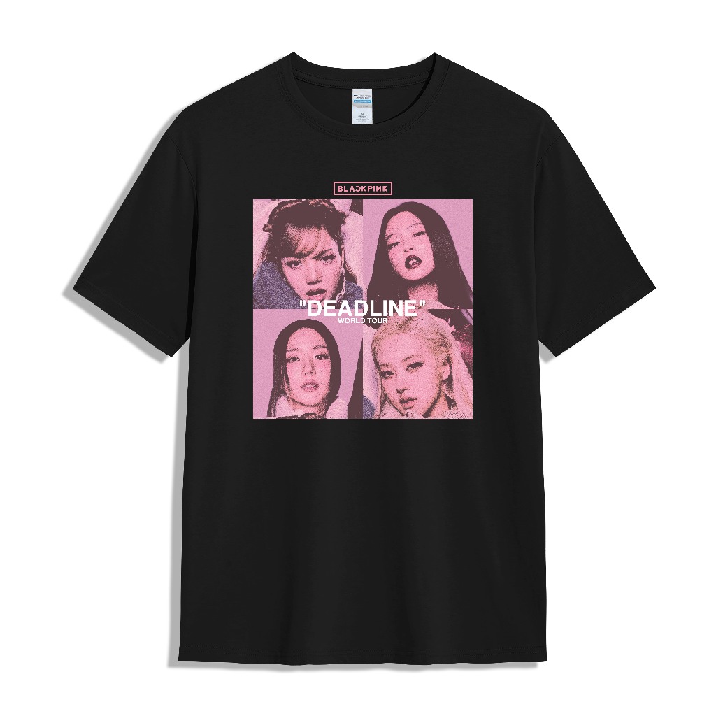 T-Shirt Reguler Blackpink - Deadline World Tour
