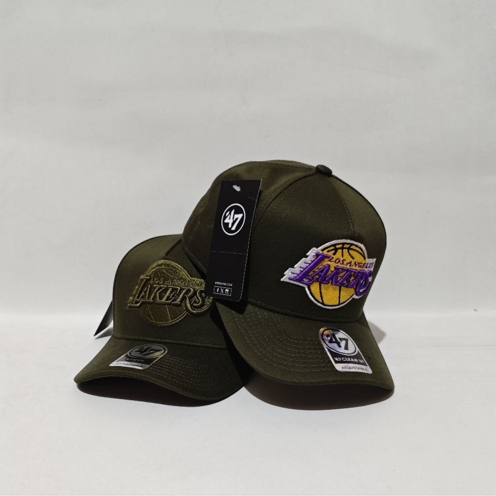 Topi Basket Lakers Los Angeles Hijau Original Pashion Unisex Premium  Quality