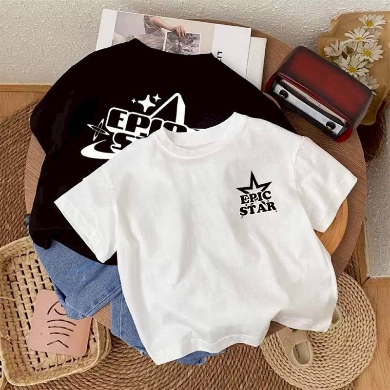 Leke Mauntana Kids Baju Kaos Anak Laki laki dan Perempuan 1-12 Tahun|Baju Kaos Anak Style Korea 100%