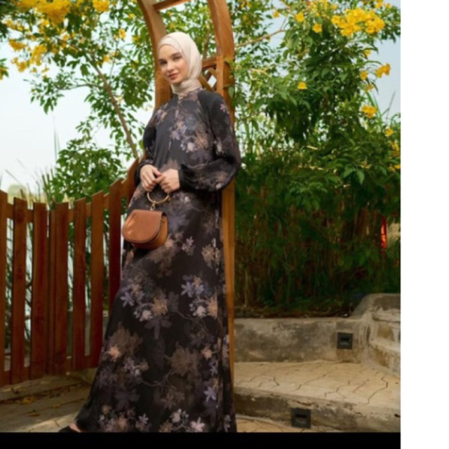 PRELOVED LIKE NEW KHAFIA DRESS HLZB ZB zerina banu heaven lights heavenlights gamis motif