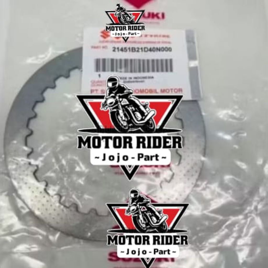 B21D ~ Plat Gesek Pelat Gesek Kampas Kopling Axelo Smash Old New Titan Shogun 110 125 Arashi Shooter
