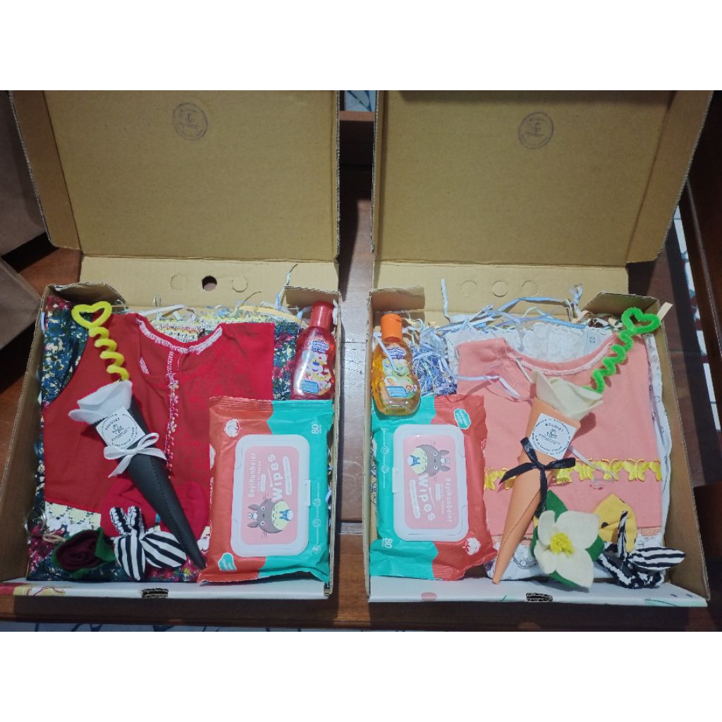 Hampers Bayi Murah + bungkus kado/pita