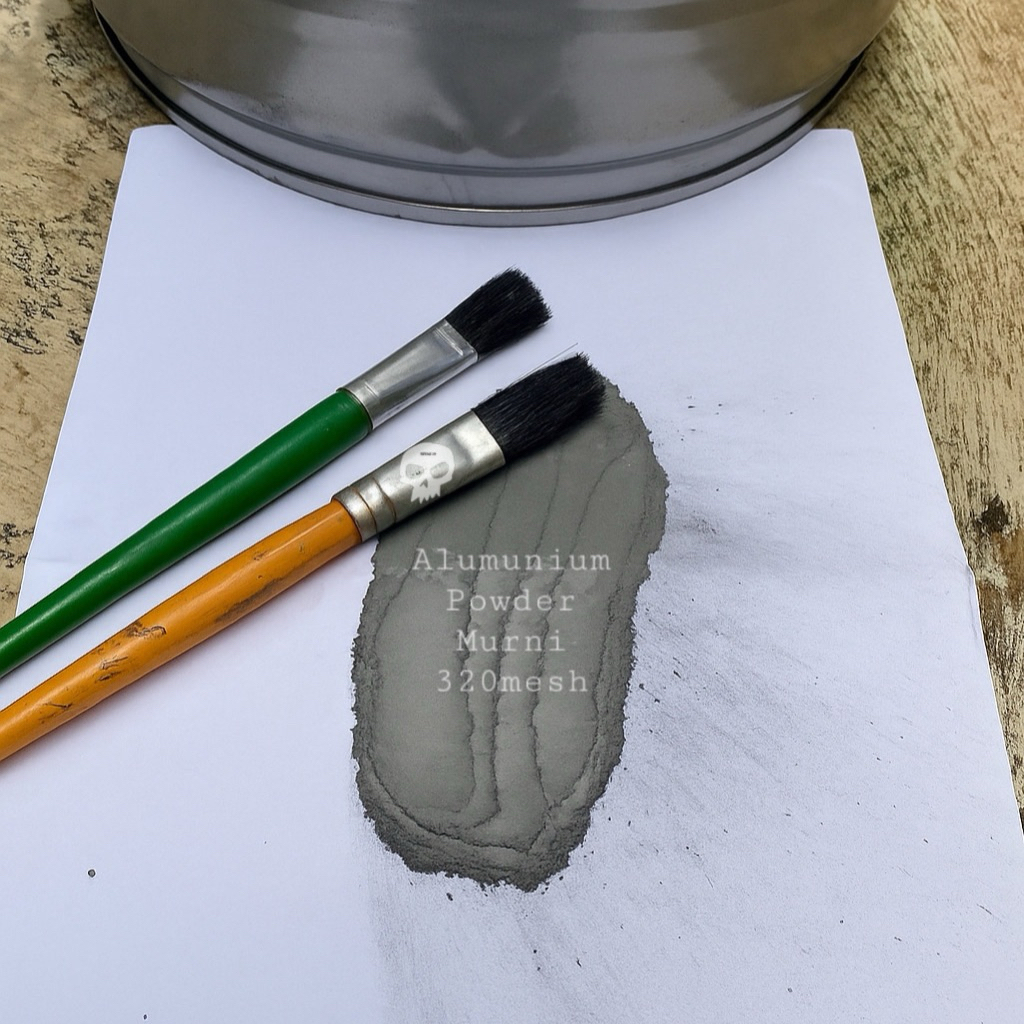 Cat Pigmen AL 320msh Warna Silver, Cat Lukis Akrilik, Canvas, Strofoam Diy