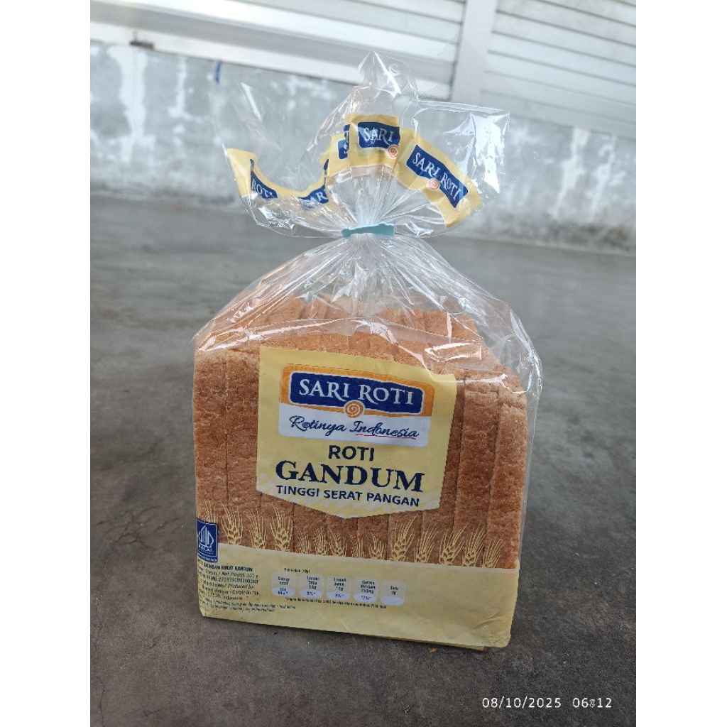 SARI ROTI. Tawar Gandum