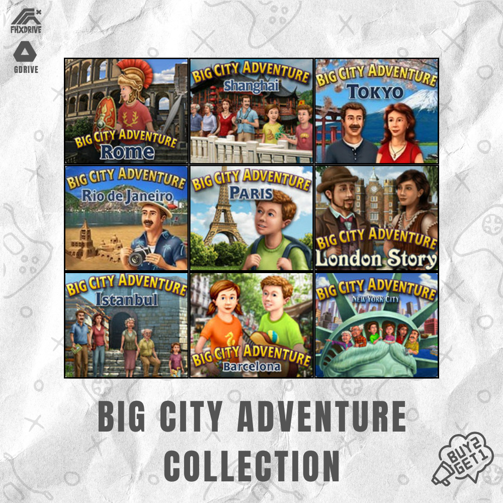 BIG CITY ADVENTURE COLLECTION | BELI 2 GRATIS 1 | GAME PC