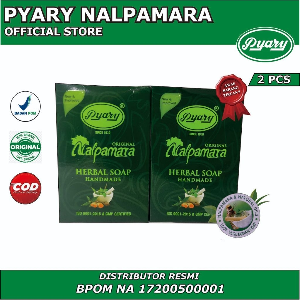 2 Sabun Pyary Nalpamara Original BPOM PT Sanobar Gunajaya