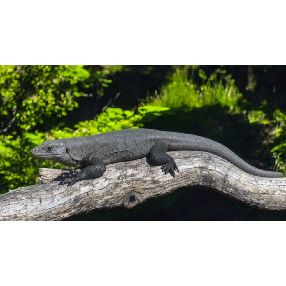 Mainan Reptil Artikulasi – Kadal Tegu Realistis, Bisa Digereakkan, Cocok untuk Koleksi & Hadiah