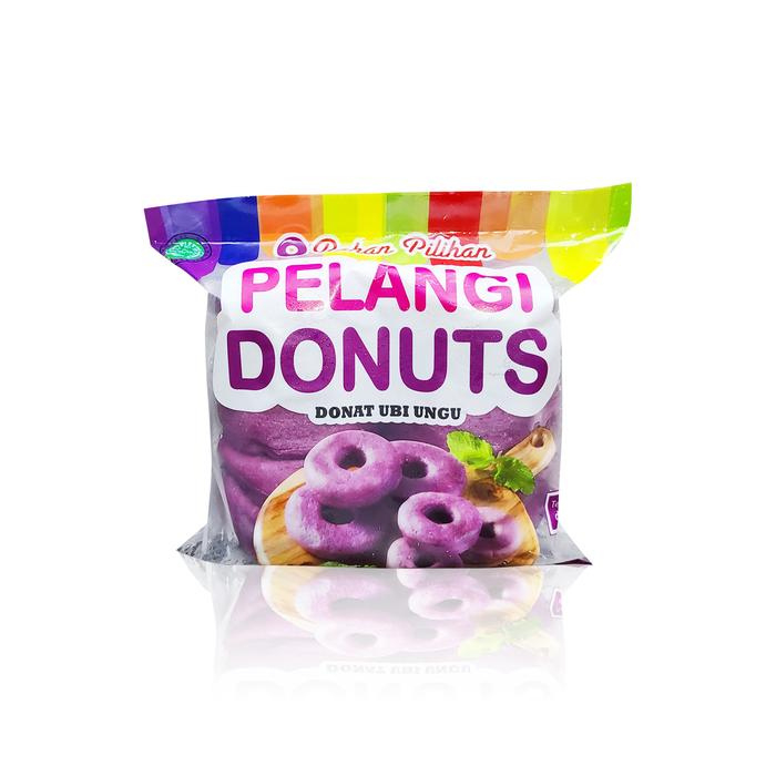 Pelangi donat ubi ungu