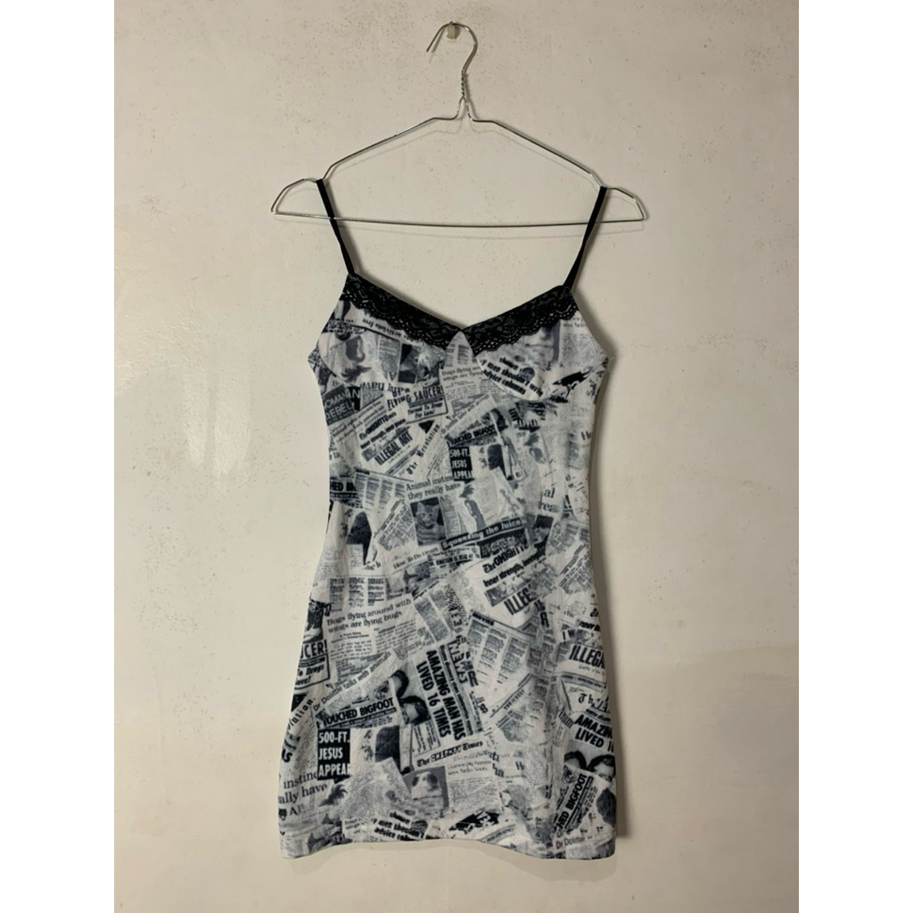 Preloved Mini Dress Bodycon/Sleeveless/Lolita/Fiary/Gothic