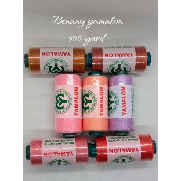 YAMALON/benang jahit yamalon 500 YARD PER LUSIN