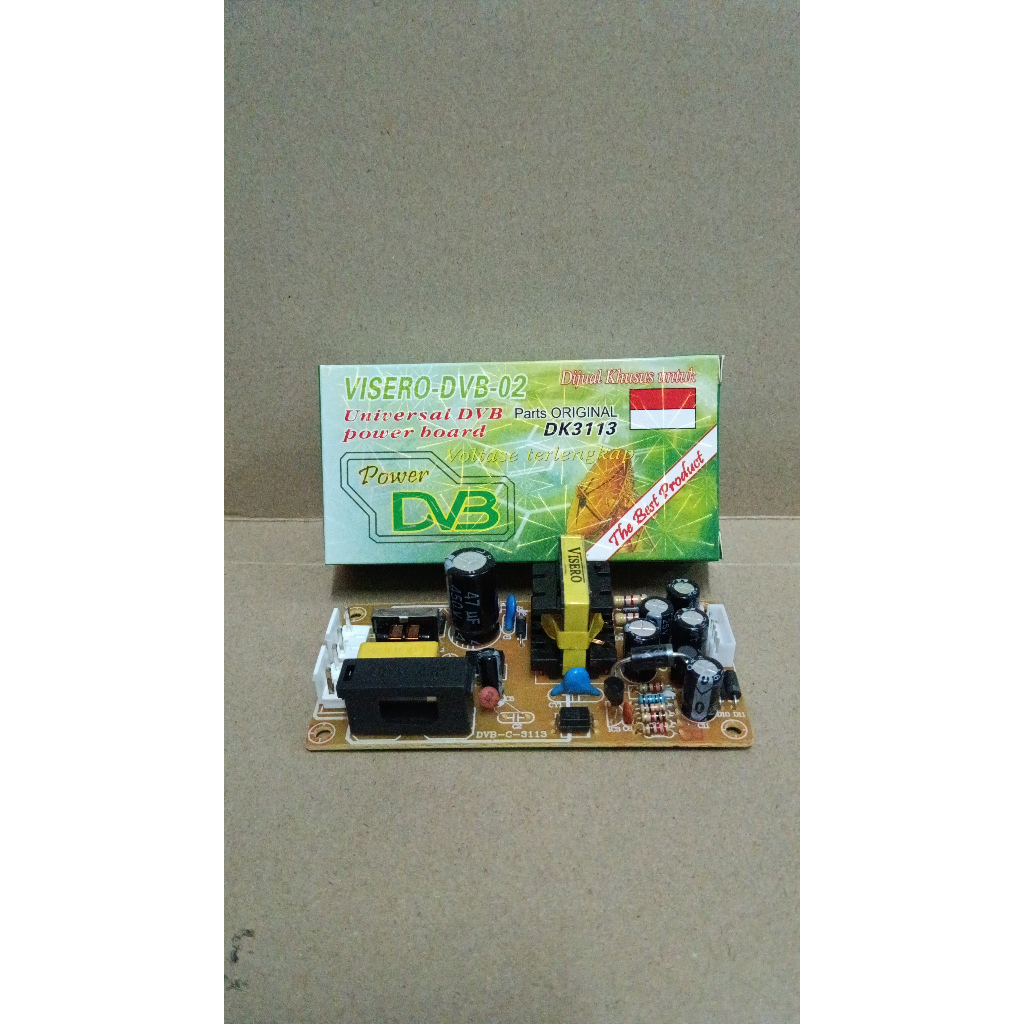 7111 pcb power suply psu regulator visero dvb-03 dvb ic dk 3113