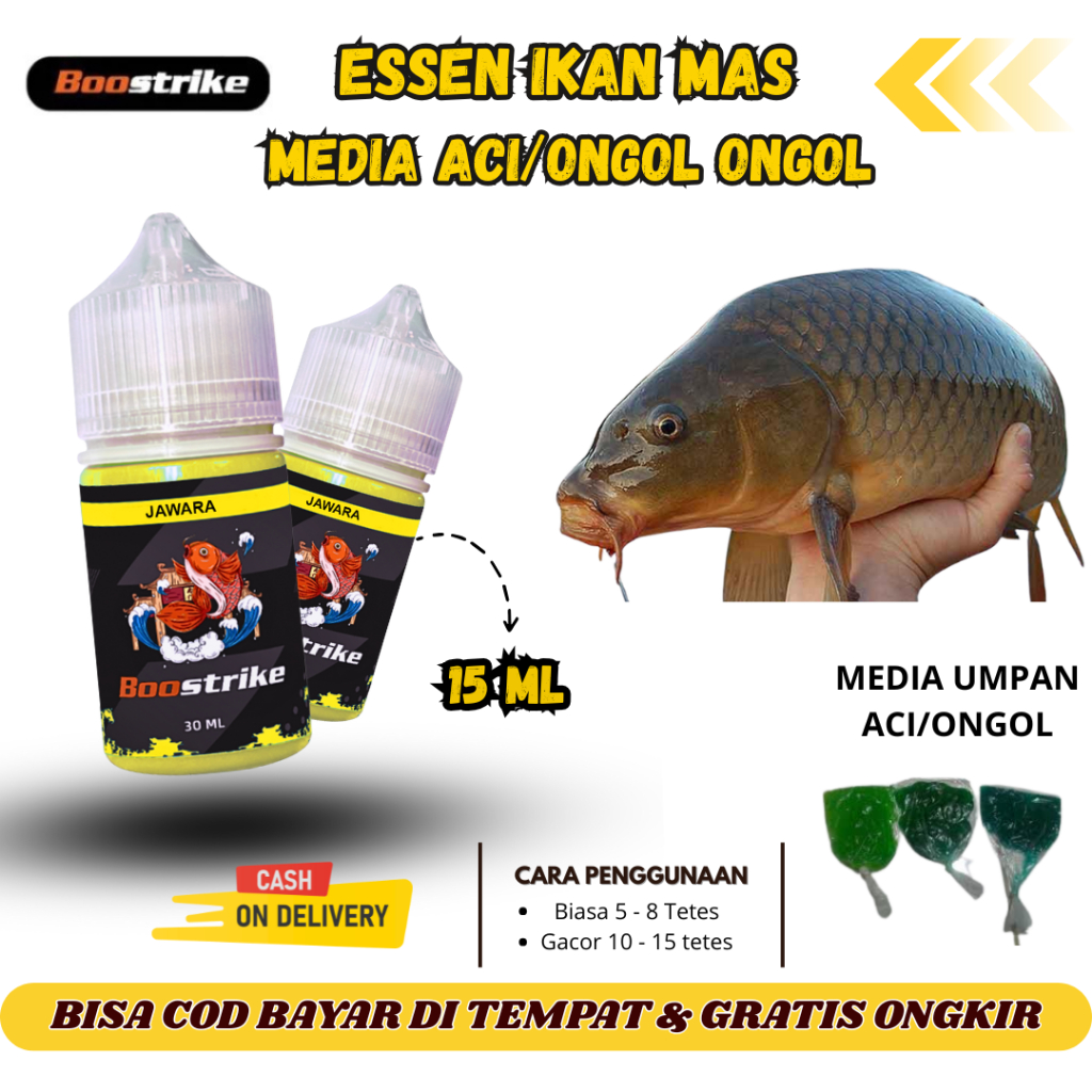 Essen Ikan Mas Super Gacor Jawara Essen Boostrike – Media Umpan Aci Ongol Ongol
