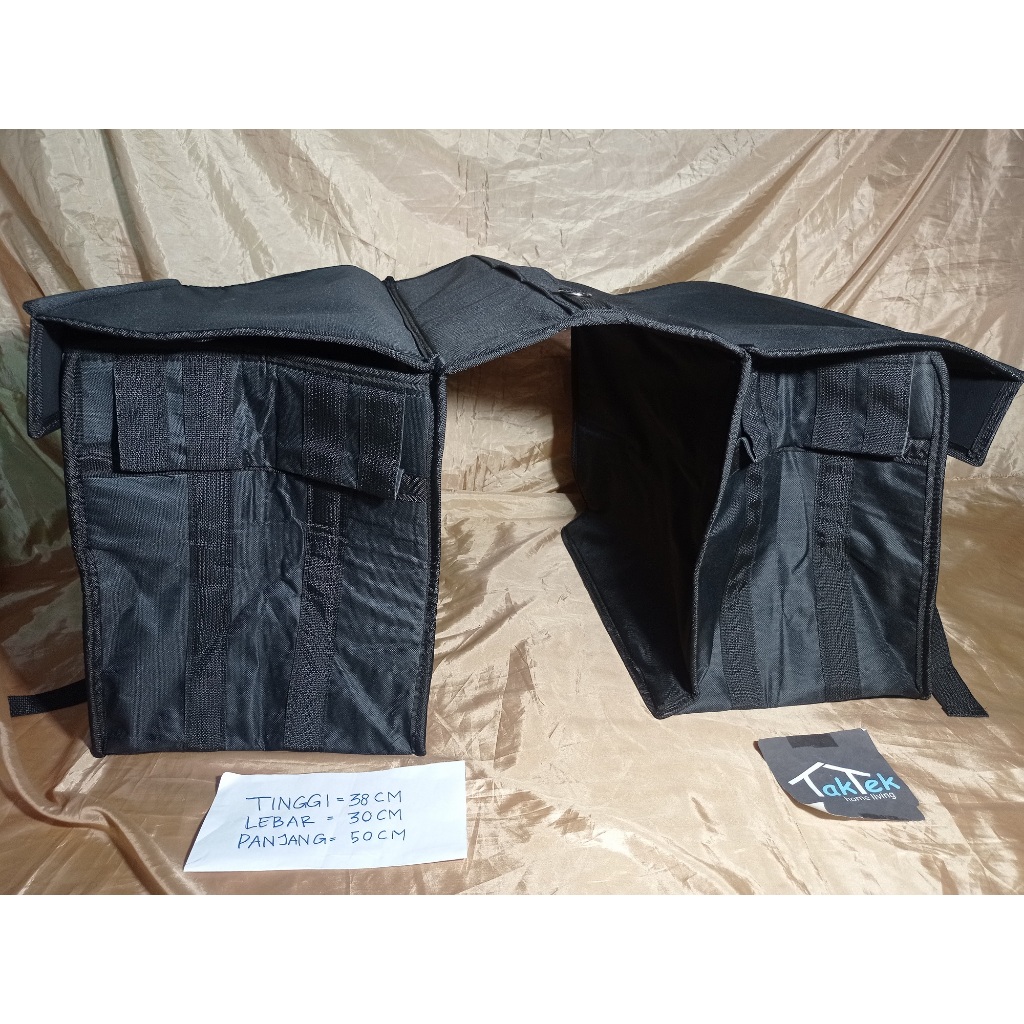 TAS POS SEDANG SANDAT MOTOR TEBAL KUAT ANTI AIR MUAT BANYAK AWET KURIR BARANG SALES SELES EXPEDISI S