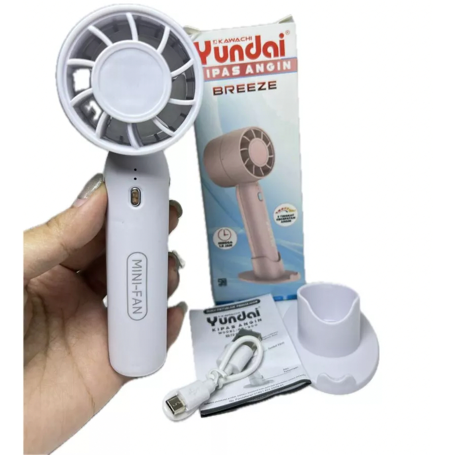 Kipas Angin Portable KAWACHI YUNDAI Breeze PF-300/PF300 - Kipas Angin Mini, Kipas Angin Genggam