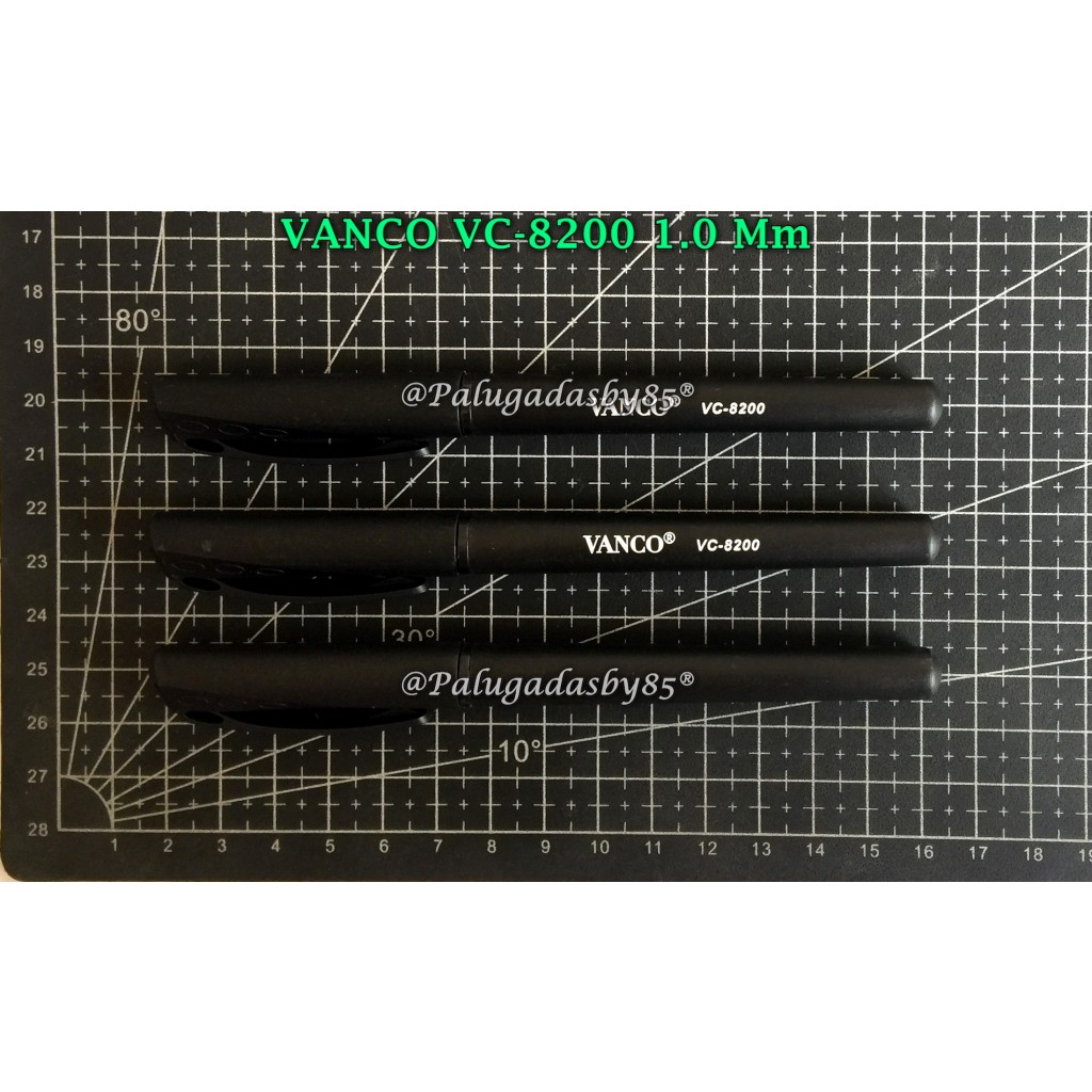 (1 Biji) GROSIR Bolpen VANCO VC-8200 1.0 mm Gel Pen Hitam / Gel Pen Vanco VC-8200 / Gelpen Vanco VC-
