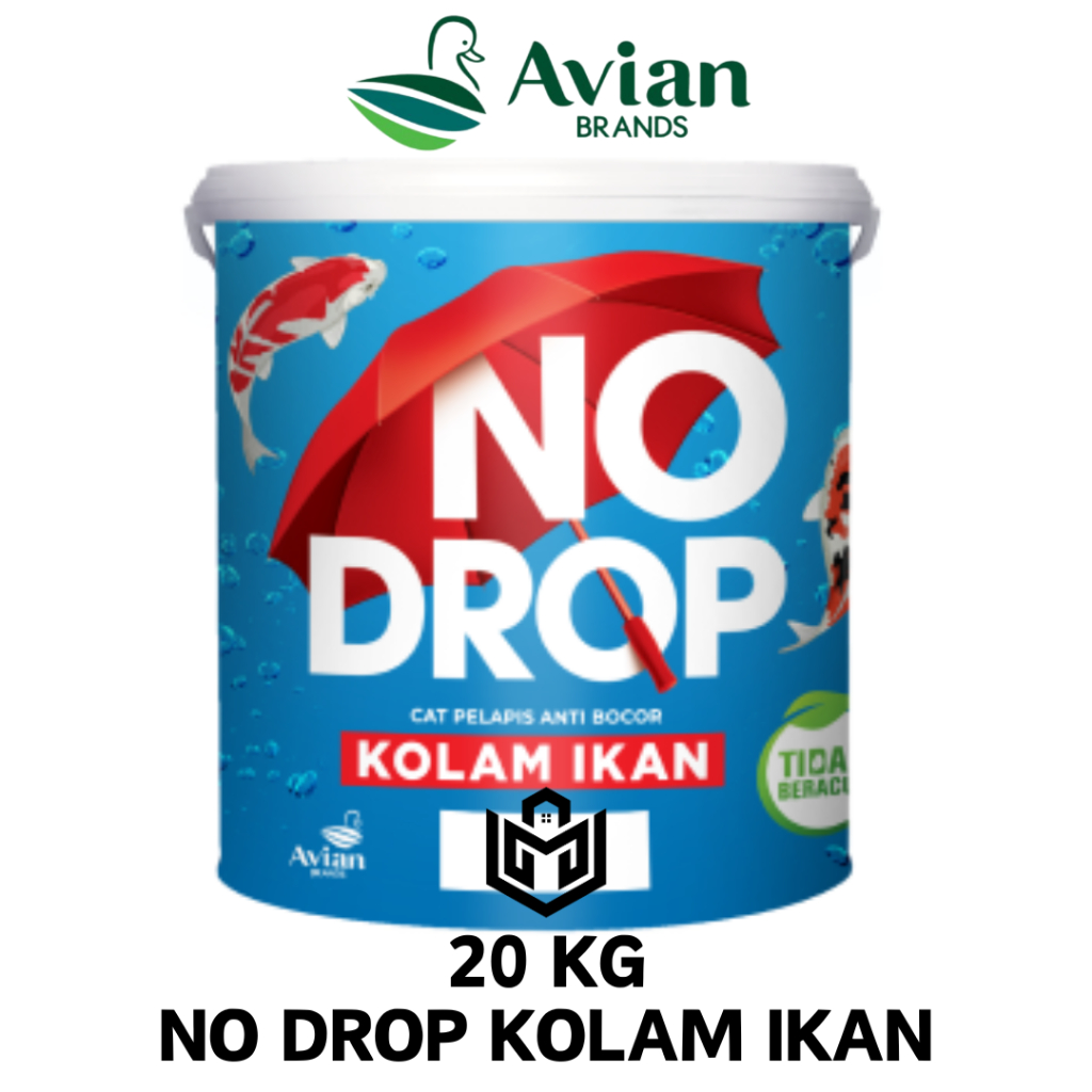No Drop Cat Kolam Ikan Kemasan 20 Kg / AVIAN BRANDS