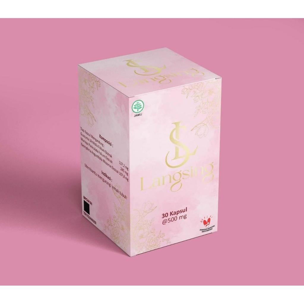 PIL PELANGSING BPOM | PIL DIET AMPUH | PENURUN BERAT BADAN | PIL DIET HERBAL BPOM